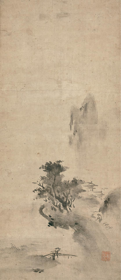 Splashed-Ink Landscape