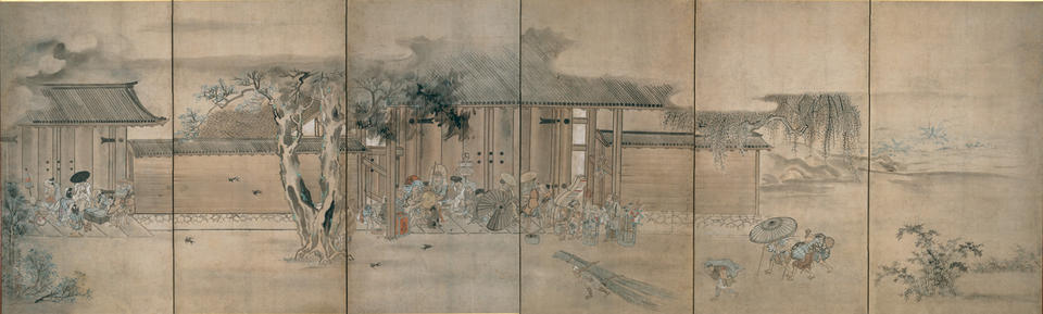 Taking Shelter from the Rain (雨宿り)