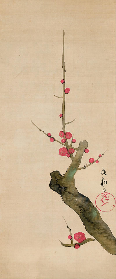 Red Plum Blossoms