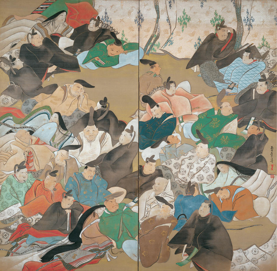 Thirty-six Immortal Poets (三十六歌仙)