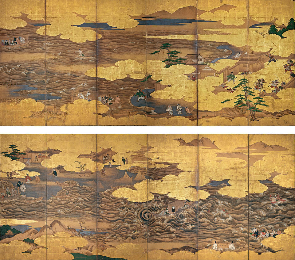 Scenes from Kōwakamai, New Piece, Takebun (幸若舞 新曲 武文)