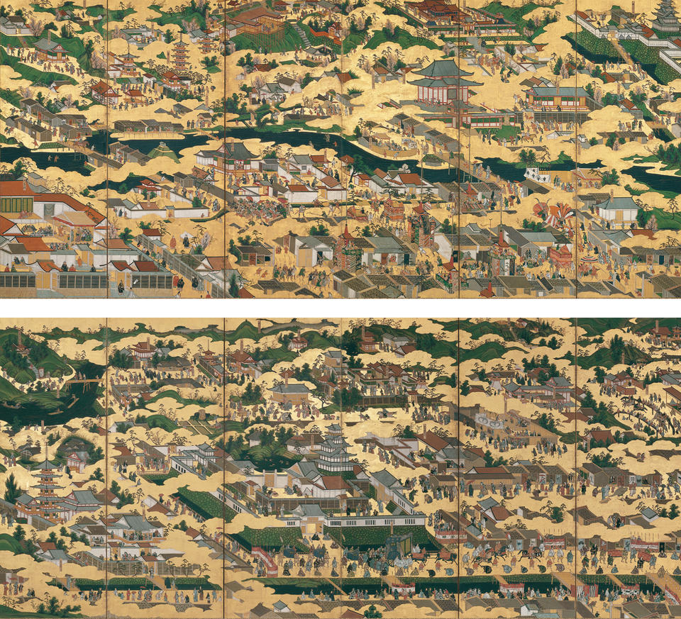 Rakuchū-Rakugai (Kyoto and Its Suburbs) (洛中洛外)