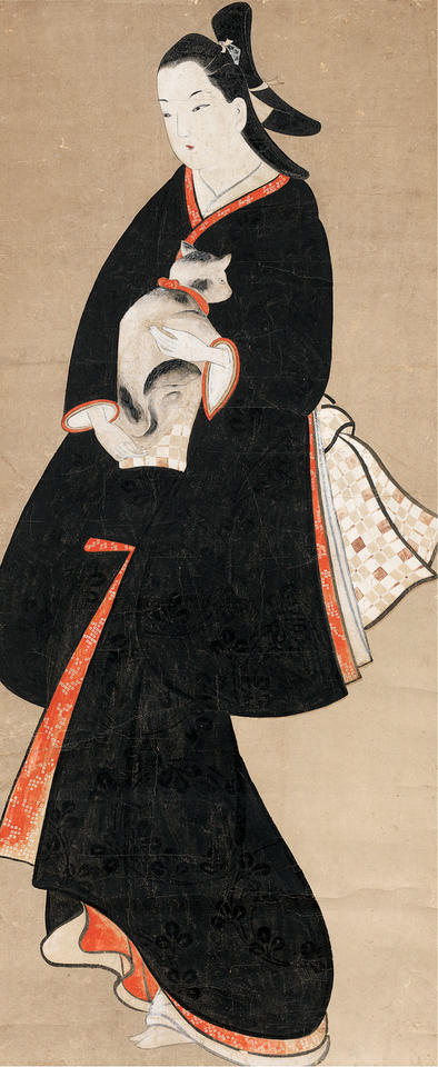 Woman with a Cat