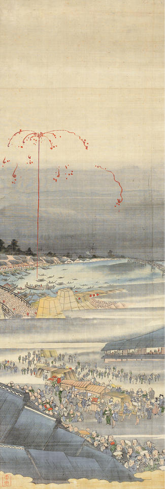 Fireworks at Ryōgoku (両国)