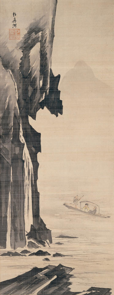 So Shoku’s (Ch. Su Shi, 蘇軾) Second Visit to the Red Cliff (後赤壁)