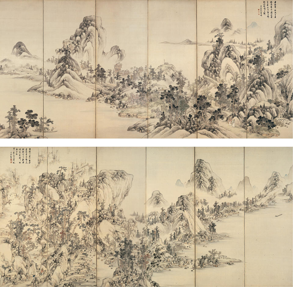 Landscapes of Spring and Autumn