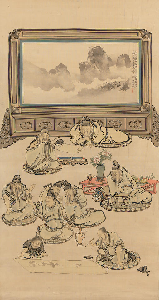 The Eight Immortals of the Wine Cup (飲中八仙)