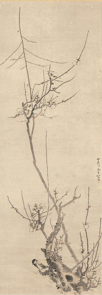 Bird on Plum Tree