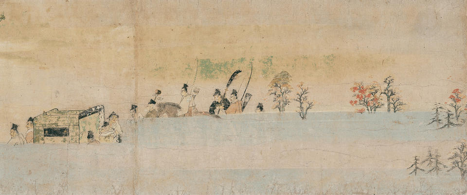 From Sumiyoshi monogatari emaki (住吉物語絵巻)