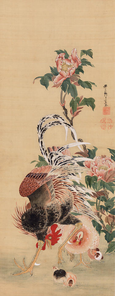 Rooster and Family
