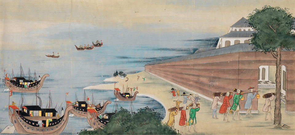 Scene at Dejima (出島)