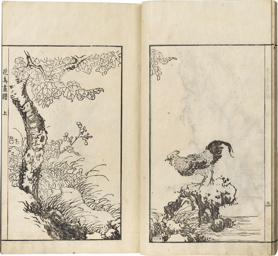 Sō Shiseki gafu (宋紫石画譜 / Paintings by Sō Shiseki)