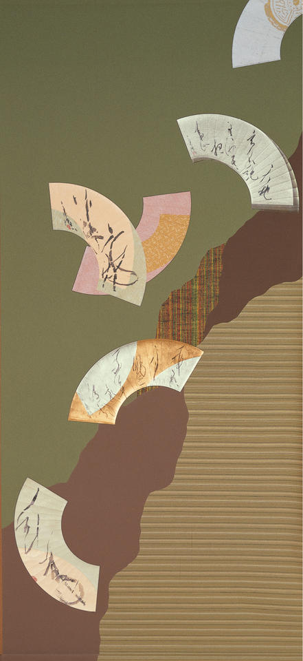 Folding Fans with Calligraphy