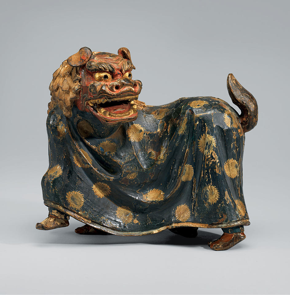 Lion dancers