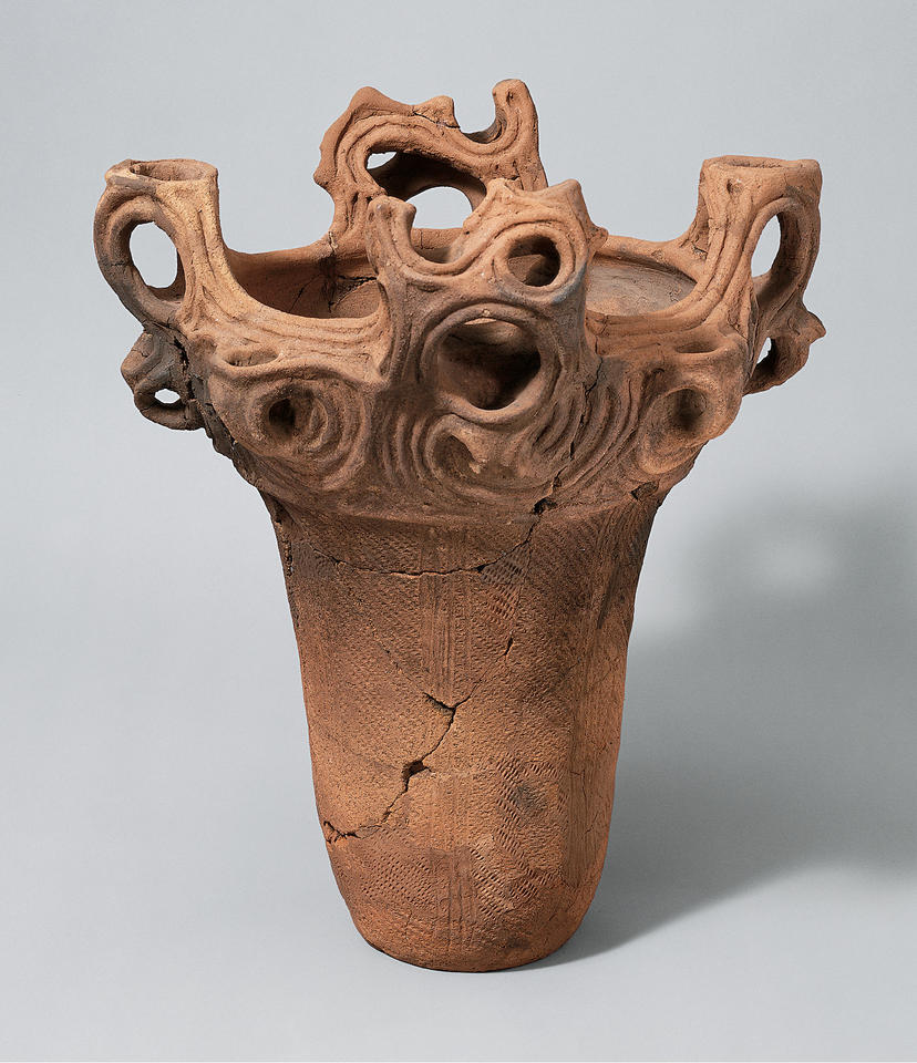 Bowl with four projections