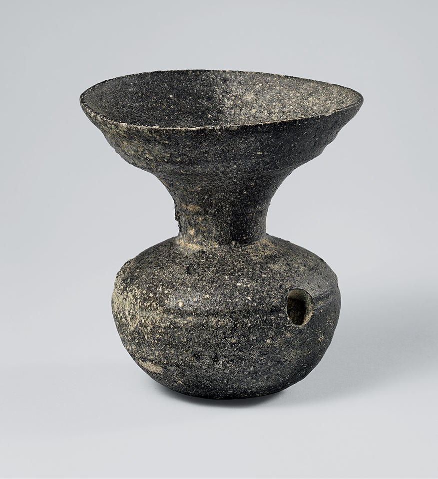 Jar with flared mouth