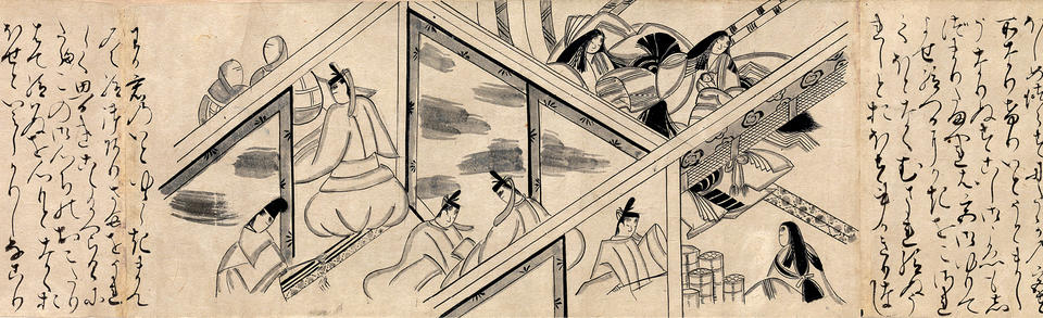 “Aoi” (葵) chapter of Genji monogatari (源氏物語)