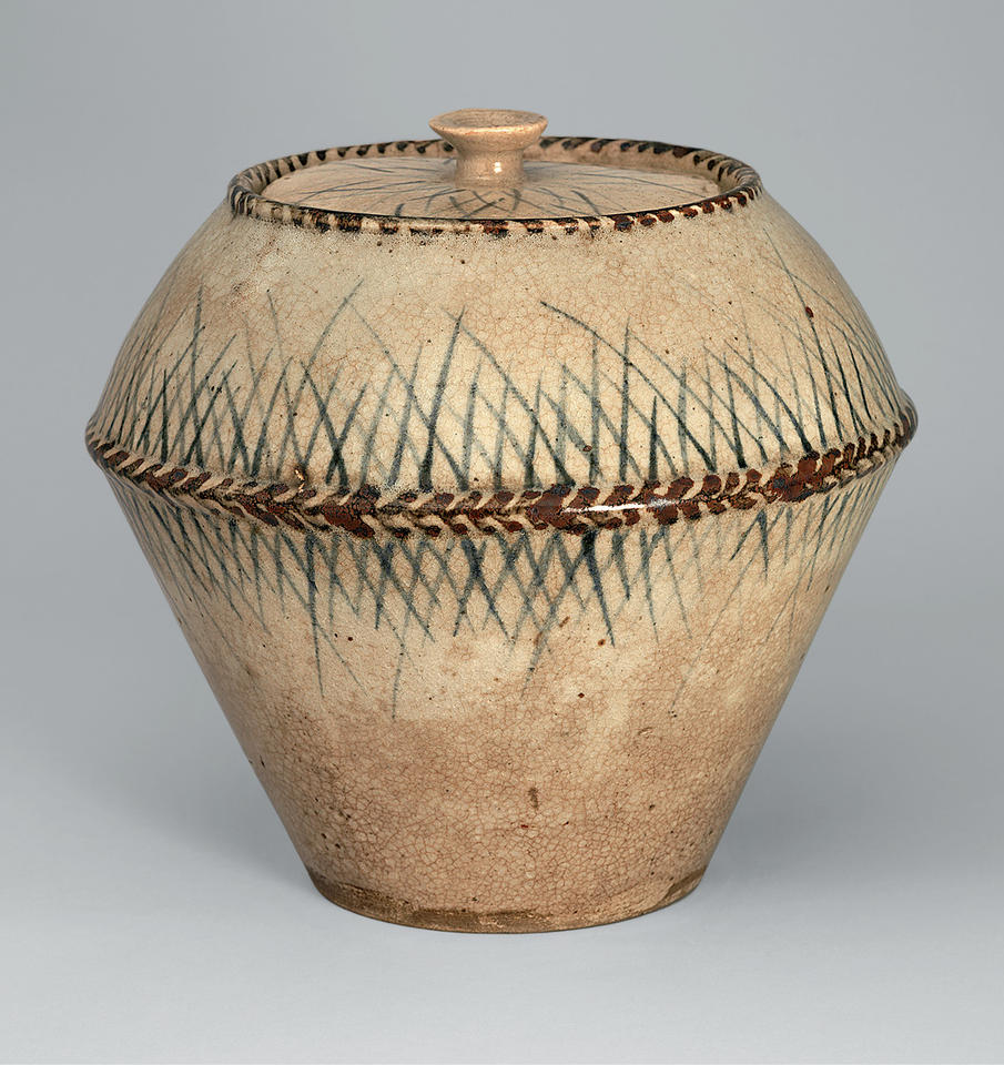 Freshwater jar (mizusashi, 水指)