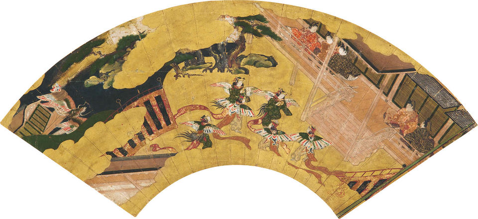 “Kochō” (胡蝶) chapter of Genji monogatari (源氏物語)