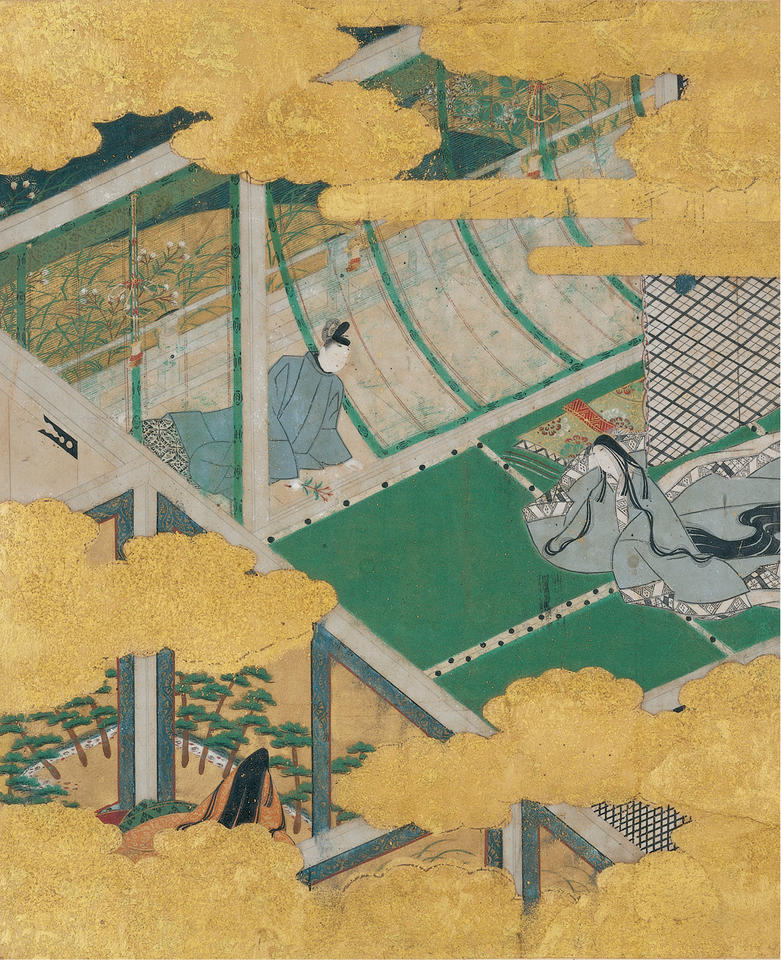 “Fujibakama” (藤袴) chapter of Genji monogatari (源氏物語)