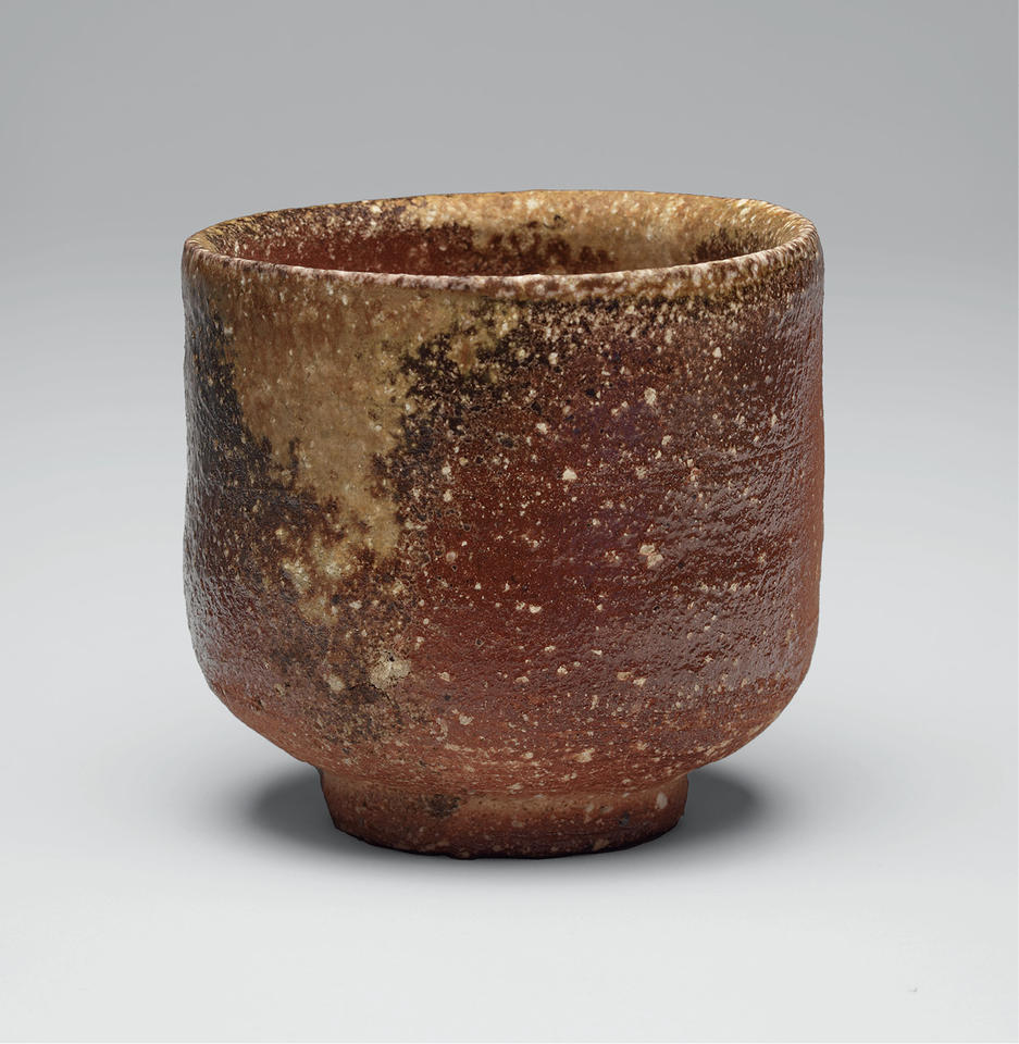 Cylindrical tea bowl (tsutsu chawan, 筒茶碗)