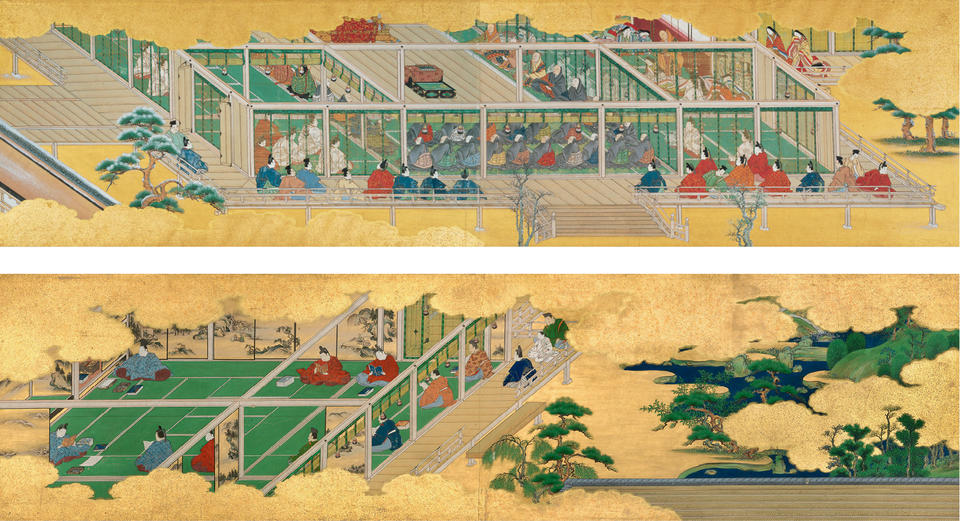 “Sakaki” (賢木) chapter of Genji monogatari (源氏物語)