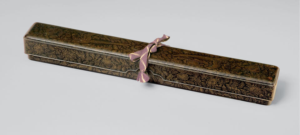 Sutra box with phoenixes, from the Ryūkyū Islands