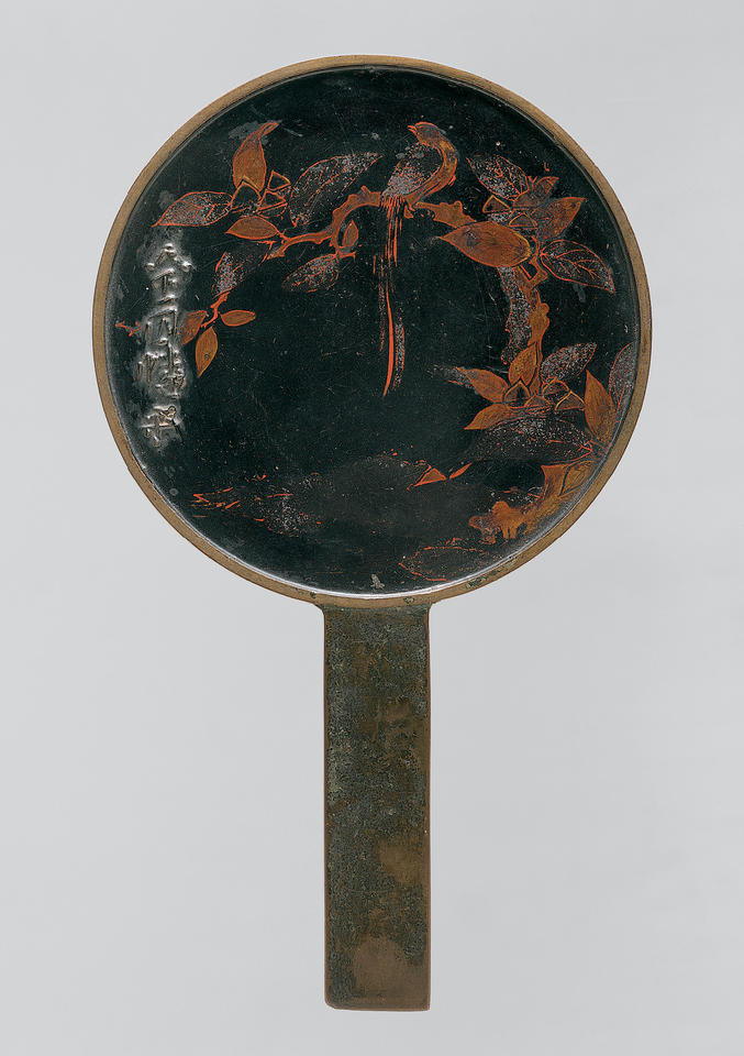 Mirror with handle