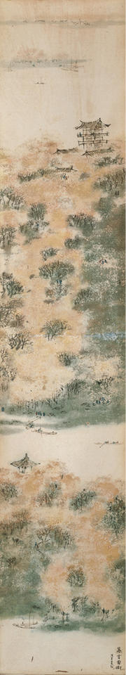 Evening Clouds, Spring Trees (暮雲春樹)